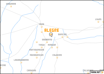 map of Alegre