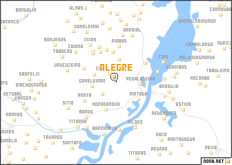 map of Alegre