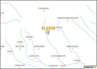 map of Alegre