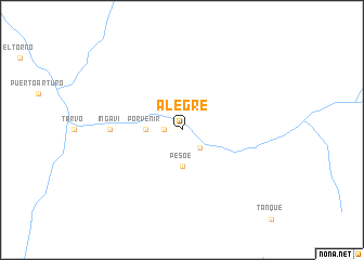 map of Alegre