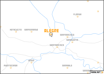 map of Alegre