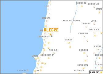map of Alegre