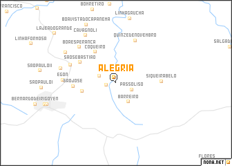 map of Alegria