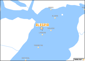 map of Alegria