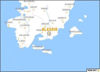 map of Alegria