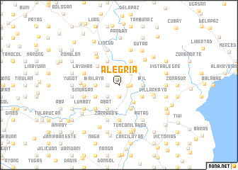 map of Alegria