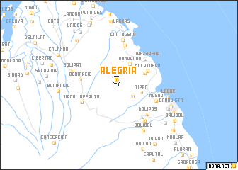 map of Alegria