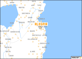 map of Alegria