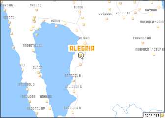 map of Alegria