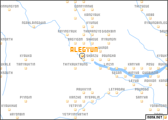 map of Alegyun