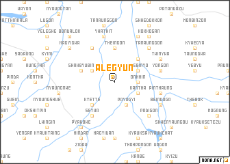 map of Alegyun
