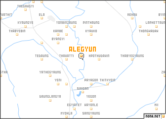 map of Alegyun