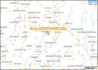 map of Alejandro Pascual