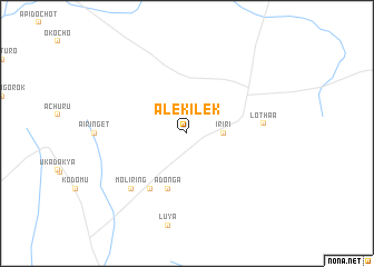 map of Alekilek