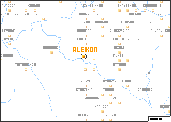 map of Alekon