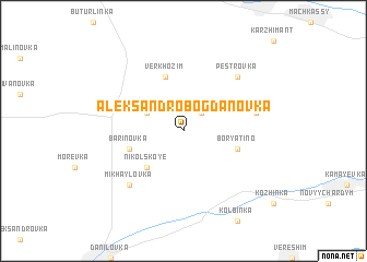 map of Aleksandro-Bogdanovka