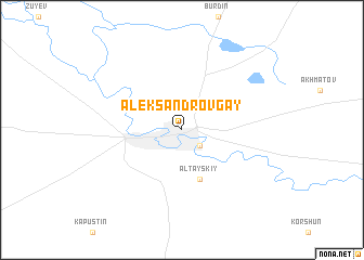 map of Aleksandrov Gay