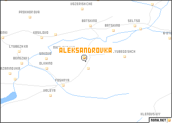 map of Aleksandrovka