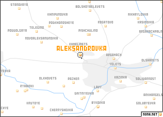 map of Aleksandrovka