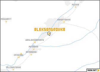 map of Aleksandrovka