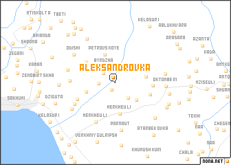 map of Aleksandrovka