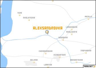 map of Aleksandrovka