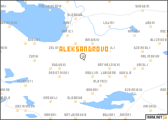 map of Aleksandrovo