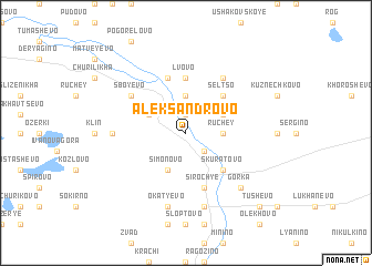 map of Aleksandrovo