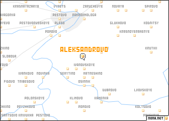 map of Aleksandrovo