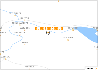 map of Aleksandrovo