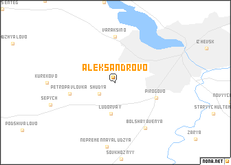 map of Aleksandrovo