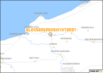 map of Aleksandrovskiy Vtoroy