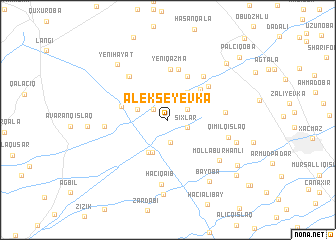 map of Alekseyevka