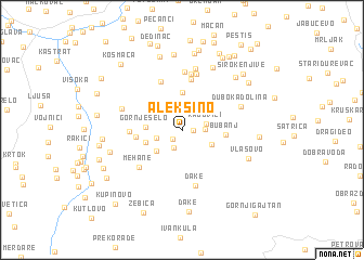 map of (( Aleksino ))