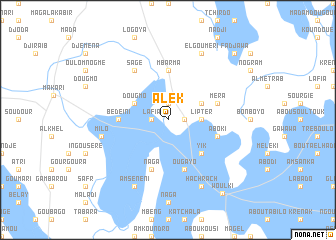 map of Alek