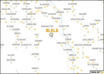 map of Alela