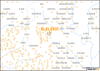 map of Alelerin