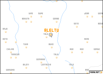 map of Āleltu