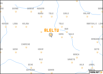map of Āleltu