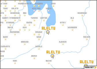 map of Āleltu