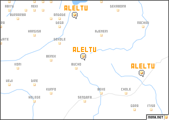 map of Āleltu