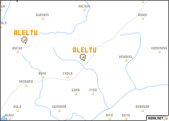 map of Āleltu