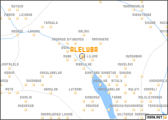 map of Aleluba