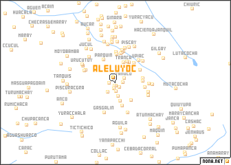 map of Aleluyoc