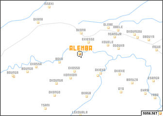 map of Alèmba