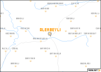 map of Alembeyli