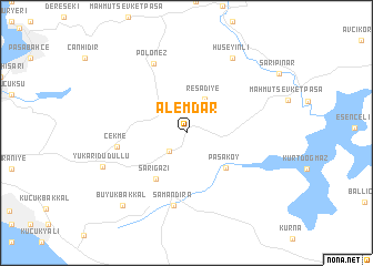 map of Alemdar