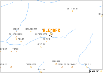 map of Alemdar