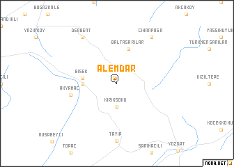 map of Alemdar