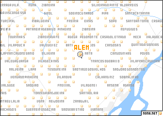 map of Além